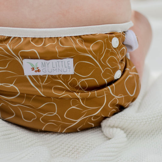 Swimming Nappy - Gumnut Tan