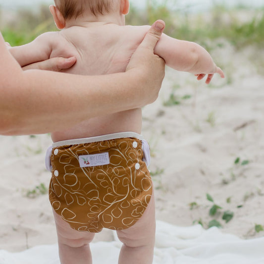 Swimming Nappy - Gumnut Tan