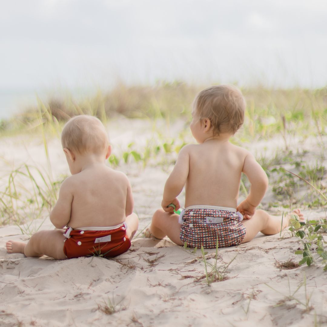 Swimming Nappy - Plaid