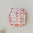 Load image into Gallery viewer, Swimming Nappy - Gingham (Rust)
