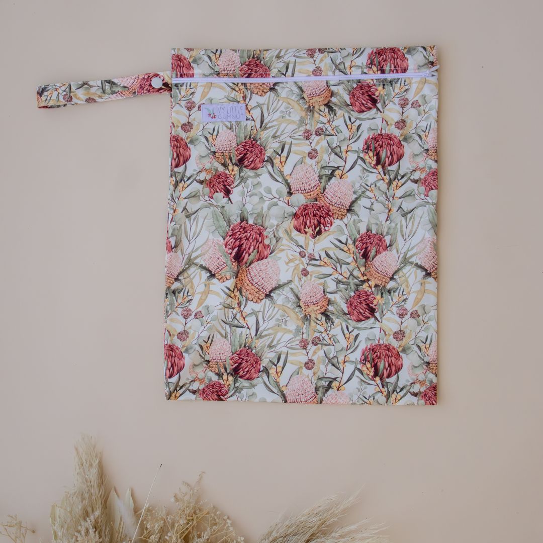 Wet Bag - Blush Botanical