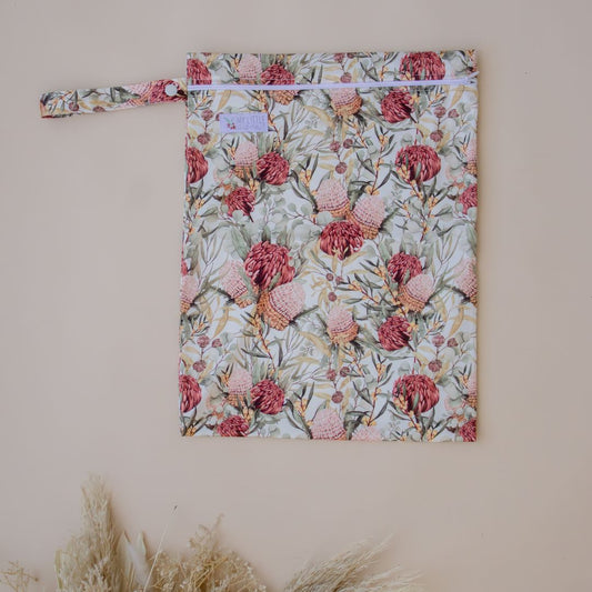 Wet Bag - Blush Botanical