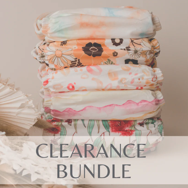 Cloth Nappies 1.0 Clearance Bundle