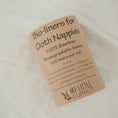 Load image into Gallery viewer, bio-liners for cloth nappies. cloth nappies by my little gumnut. australian cloth nappies. 
