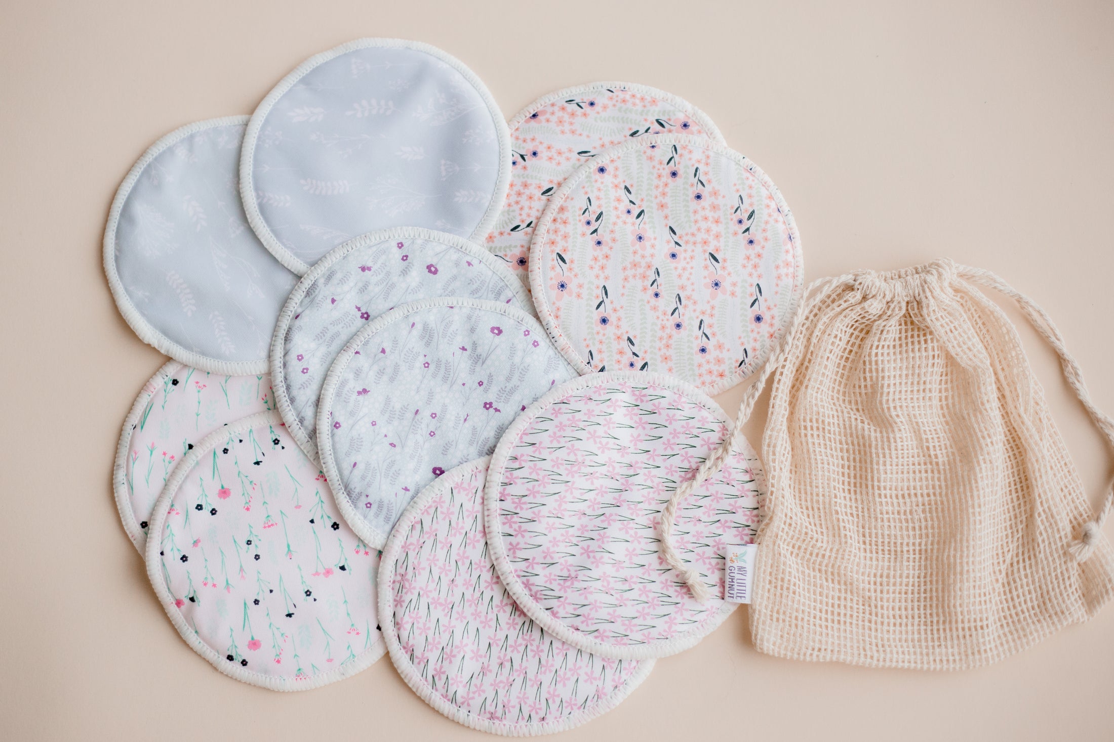Reusable breast pads