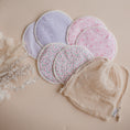 Load image into Gallery viewer, reusable breast pads by my little gumnut. cloth nursing pads. cloth breast pads
