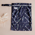 Load image into Gallery viewer, large wet bag. nappy bag. double gusset cloth nappies by my little gumnut. reusable nappy australia. cloth nappies australia. eco friendly nappies. dragonfly nappy.
