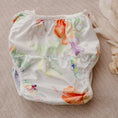 Load image into Gallery viewer, swimming nappy. baby swim nappy. reusable nappy. cloth swim nappy. cloth nappies australia. my little gumnut. 

