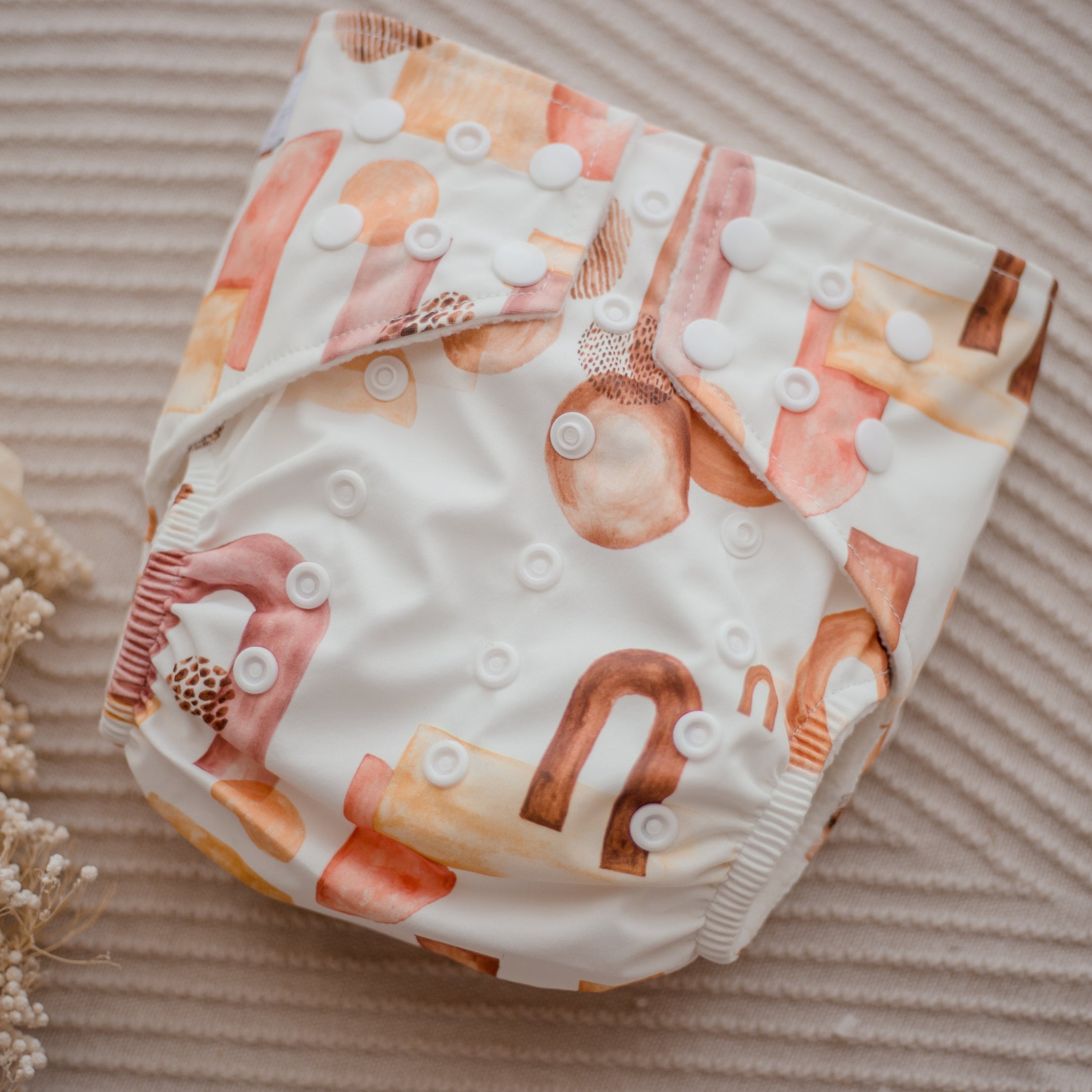 Modern cloth nappies by my little gumnut. australian owned reusable nappies. bamboo cloth nappies. 