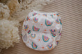 Load image into Gallery viewer, Pastel rainbow swimming nappy. Australian artist designed swim nappy. My little Gumnut. 
