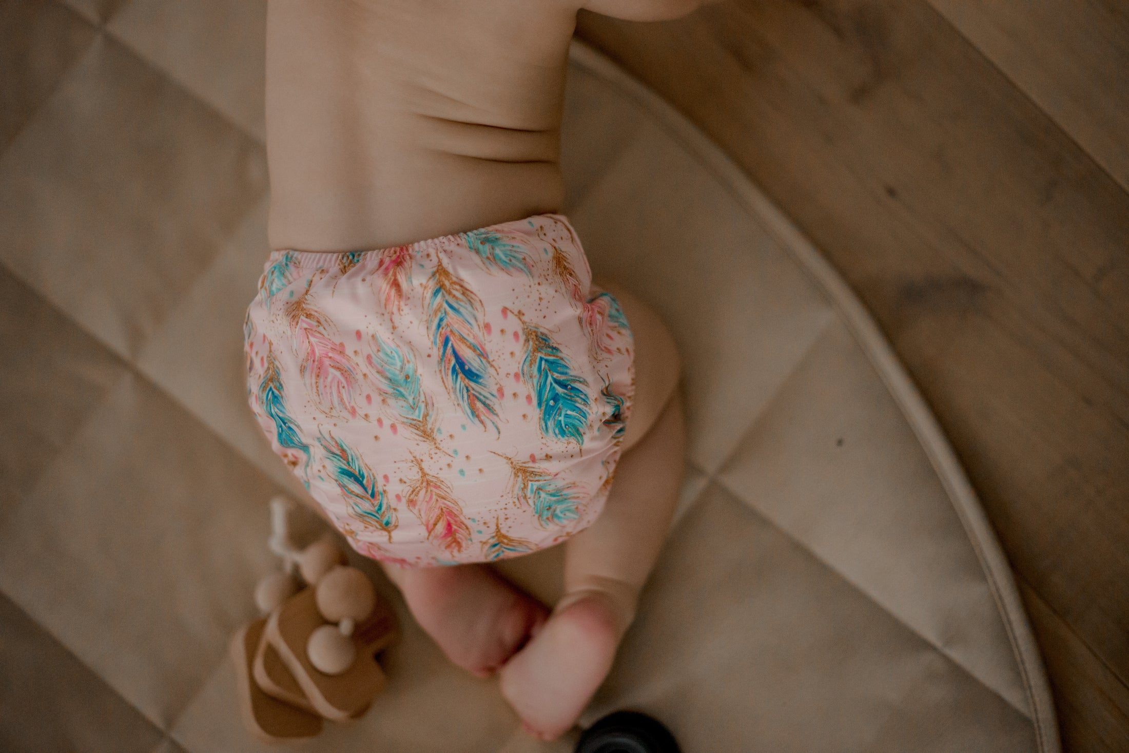 modern cloth nappies by my little gumnut. reusable cloth nappies australia. boho cloth nappies. 