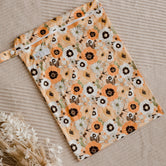 Wet bags by my little Gumnut. retro flowers cloth nappy australia